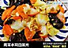 肉末木耳白菜片的做法