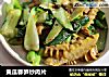 黄瓜春笋炒肉片的做法