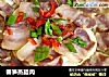 春笋蒸腊肉的做法