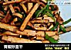 青椒炒豆干的做法
