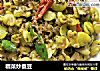 糟菜炒蚕豆的做法