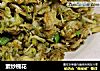 素炒槐花的做法