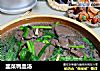 韭菜鸭血汤的做法