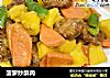 菠萝炒酥肉的做法