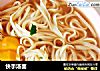 快手汤面的做法