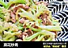 菜花炒肉的做法
