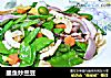 墨鱼炒兰豆的做法