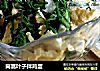 茼蒿叶子拌鸡蛋的做法