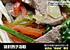 猪肝鸽子汤粉的做法