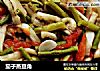 茄子蒸豆角的做法