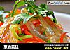葱油蜇丝的做法