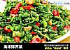 海米拌荠菜的做法
