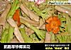 鹅肠带炒椰菜花的做法