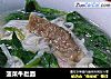 菠菜牛肚面的做法