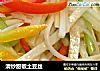 清炒甜椒土豆丝的做法