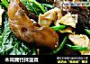 木耳腐竹拌菠菜的做法
