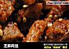 芝麻肉丝的做法