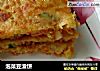 泡菜豆渣饼的做法