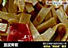 豆皮青椒的做法
