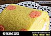 橙香波点蛋糕的做法