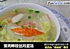 蟹肉棒粉丝鸡蛋汤的做法