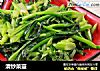 清炒菜薹的做法