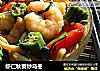 虾仁秋葵炒乌冬的做法