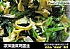 凉拌菠菜鸡蛋丝的做法