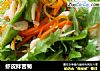 虾皮拌苦菊的做法