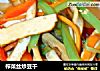 榨菜丝炒豆干的做法