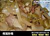 榨菜炒肉的做法