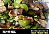 肉片炒黄瓜的做法