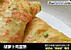胡萝卜鸡蛋饼的做法