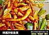 辣酱炒鱿鱼须的做法