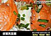 螃蟹蒸豆腐的做法