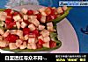 白里透红与众不同--茭白炒蕃茄的做法