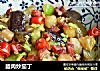 腊肉炒茄丁的做法