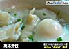 高汤煮饺的做法