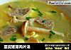蛋皮姬菇肉片汤的做法