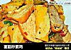 面筋炒素鸡的做法