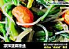 凉拌菠菜粉丝的做法