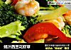 蚝汁西兰花虾球的做法