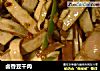 卤香豆干肉的做法