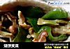 烧饼夹菜的做法