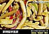 茶树菇炒豆皮的做法