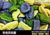 彩色贝壳面的做法