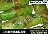 三文鱼香菇水饺菜卷的做法