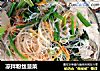 凉拌粉丝菠菜的做法