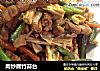 肉炒腐竹蒜台的做法