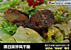 圆白菜炒风干肠的做法